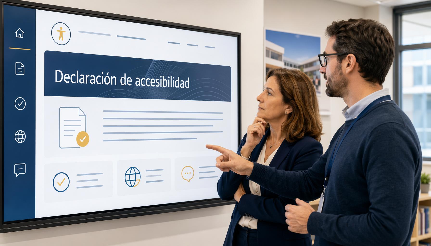 Declaración de accesibilidad para colegios: qué es, cuándo hace falta y cómo publicarla
